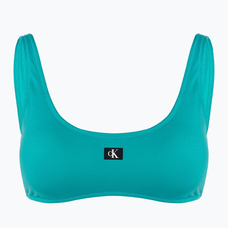 Calvin Klein Bralette-RP vrchný diel plaviek modrý oceán