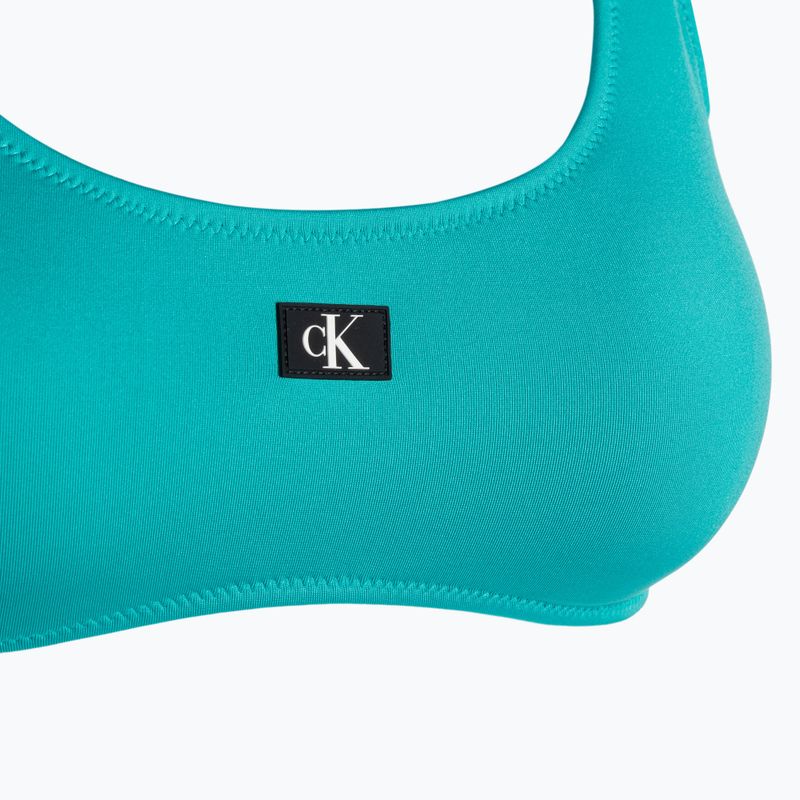 Calvin Klein Bralette-RP vrchný diel plaviek modrý oceán 3
