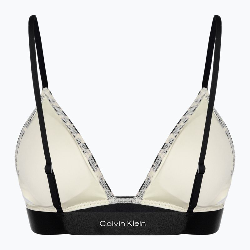 Calvin Klein Triangle-RP Tlač rozmazaný zvierací vrchný diel plaviek 2