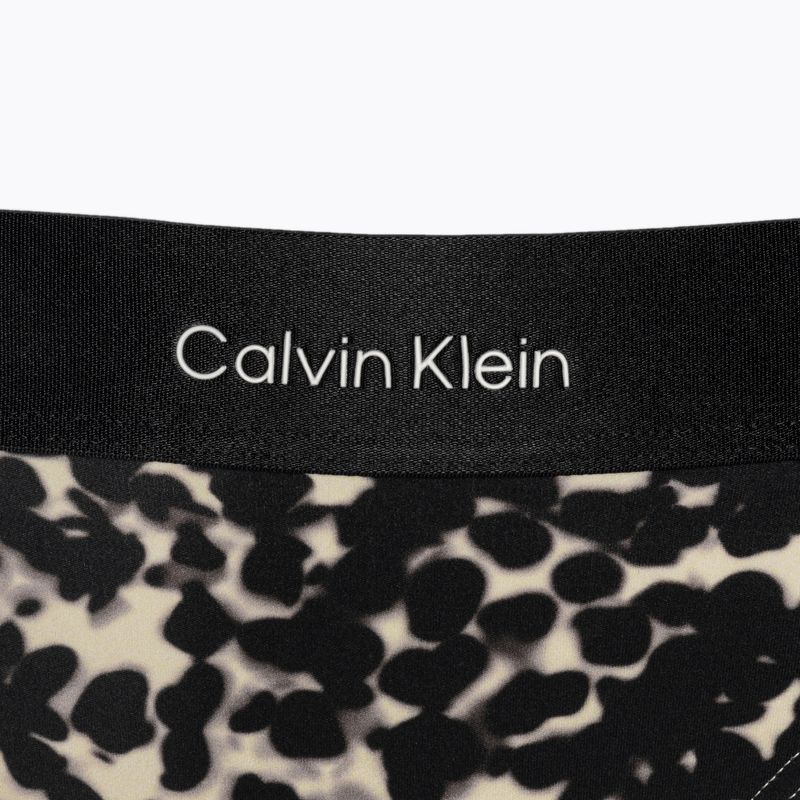Calvin Klein Cheeky Bikini Spodný diel plaviek s rozmazanou zvieracou potlačou 3