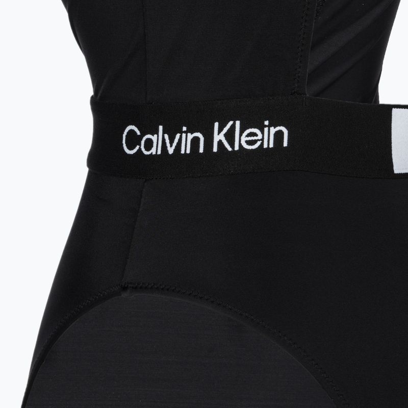 Dámske jednodielne plavky Calvin Klein Cut Out One Piece-RP black 3