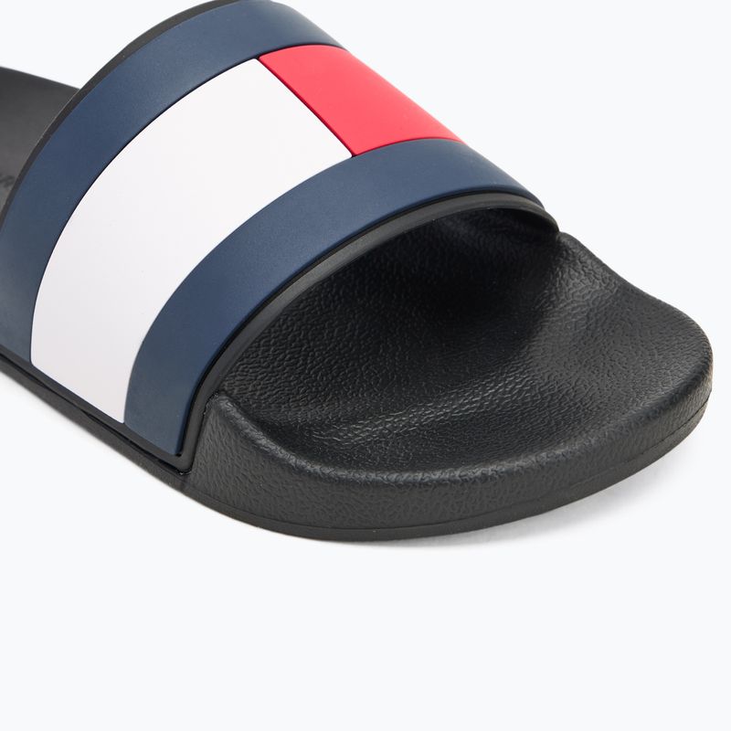 Pánske šľapky Tommy Hilfiger Rubber Flag Pool Slide black 7