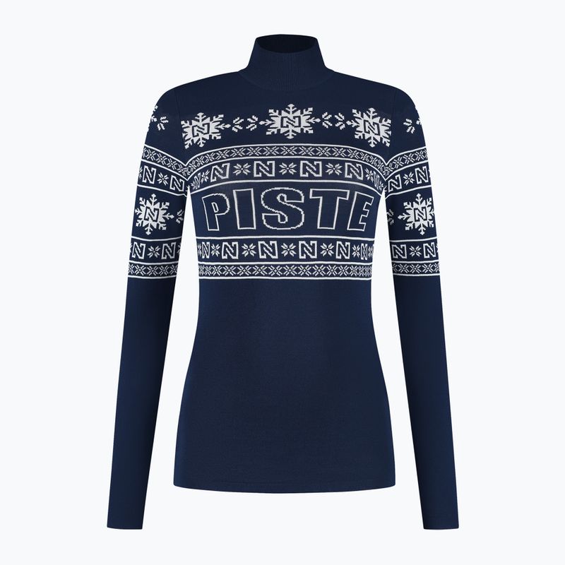 Dámsky sveter Nikkie Giza Piste Pull navy 2