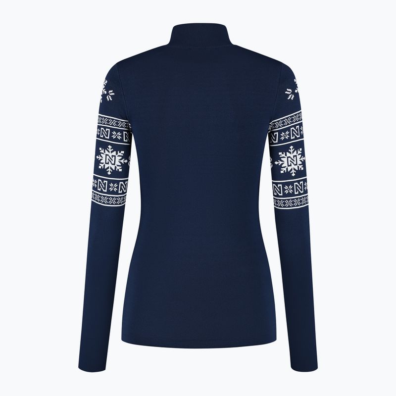 Dámsky sveter Nikkie Giza Piste Pull navy 3