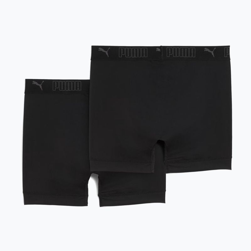 Pánske boxerky PUMA Sport Microfiber 2 páry black 2
