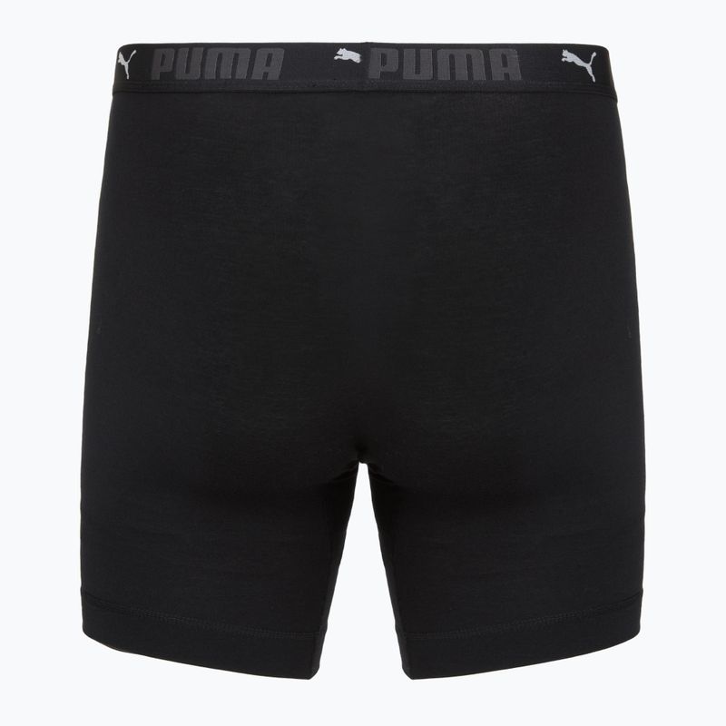 Pánske boxerky Cotton Long 2 pack black 3