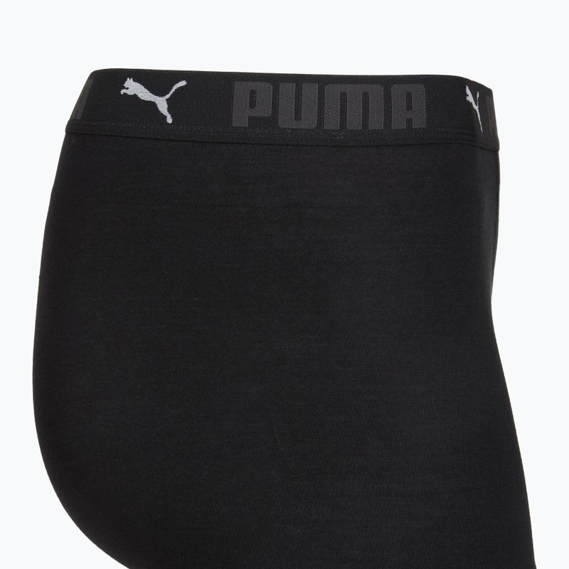 Pánske boxerky Cotton Long 2 pack black 4