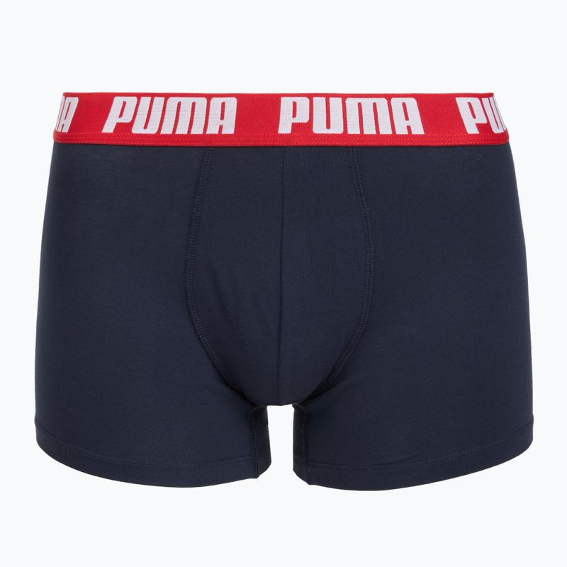 Pánske boxerky PUMA Everyday Basic 2 páry navy/grey 5