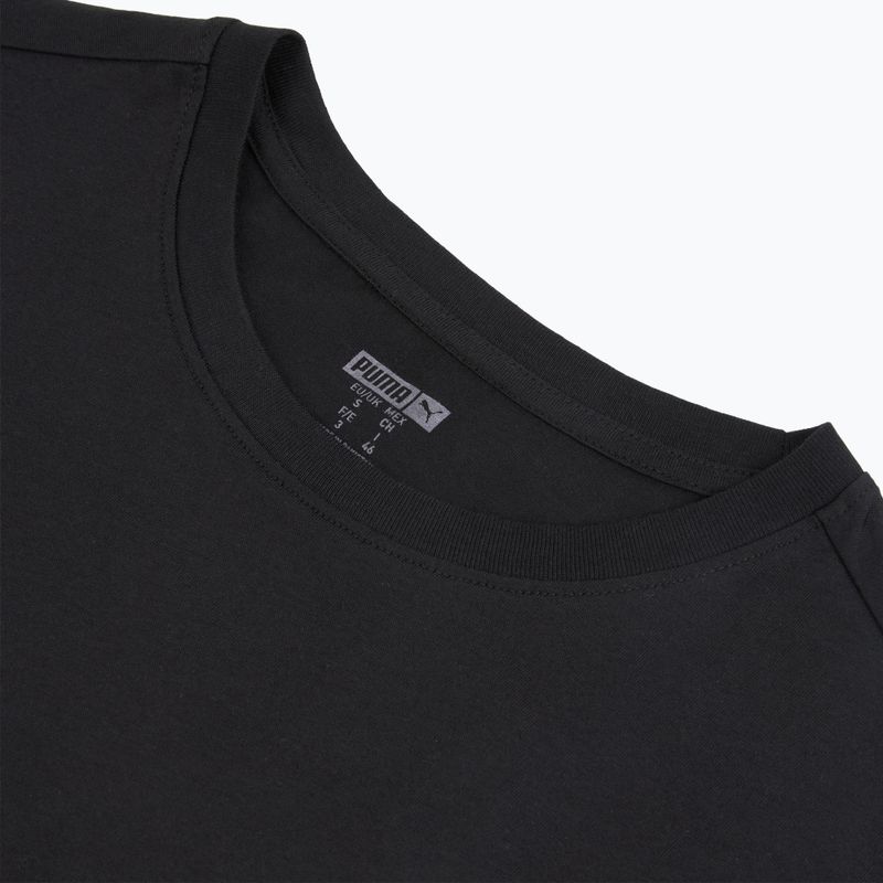 Pánske tričko PUMA Basic Crew 2 pack black 3