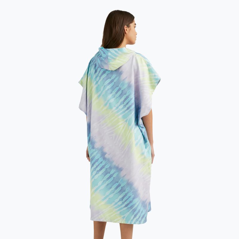 Dámske pončo O'Neill Quick Dry Jack`s blue tie dye 4
