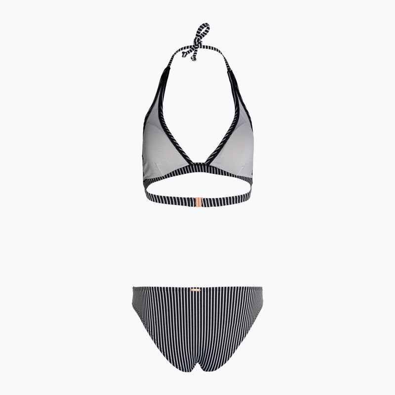 Dámske dvojdielne plavky O'Neill Marga Cruz Bikini black simple stripe 2