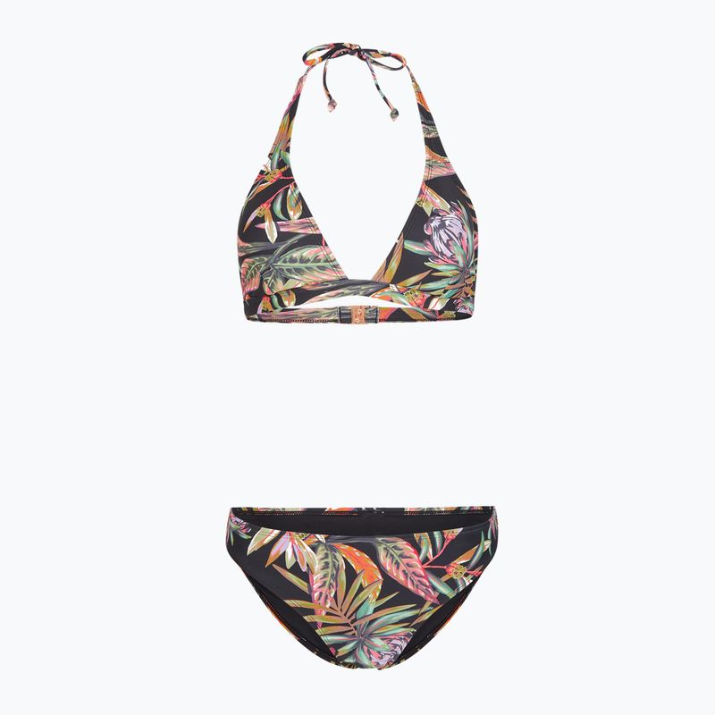 Dámske dvojdielne plavky O'Neill Marga Rita Bikini black tropical flower