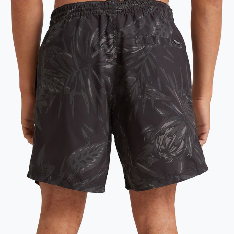 Pánske plavecké šortky O'Neill Cali Floral 16'' black tonal flower 4
