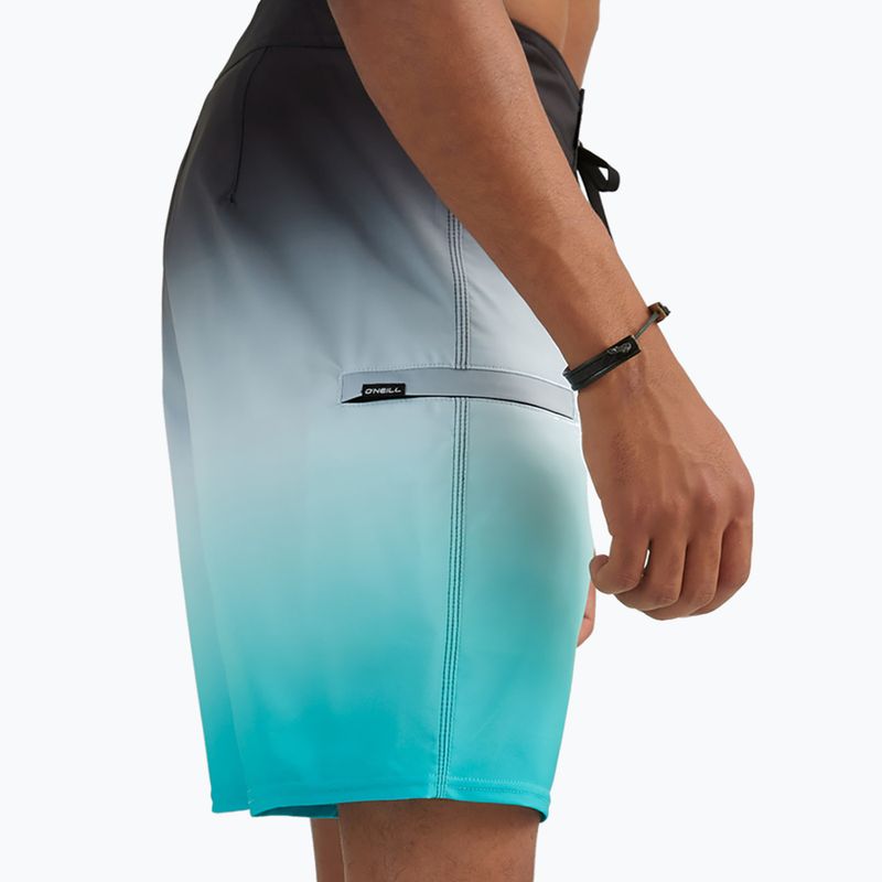 Pánske plavecké šortky O'Neill Heat Fade 19'' black out 4