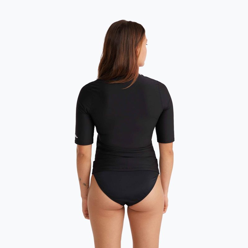 Dámske plavecké tričko O'Neill Essentials Bidart Skin black out 2