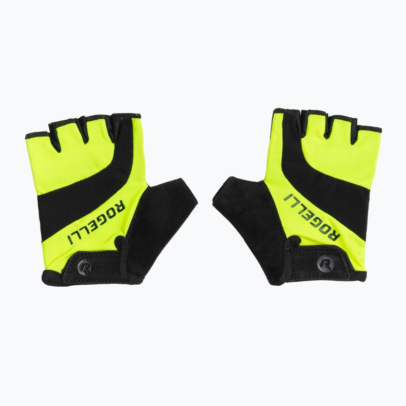 Pánske cyklistické rukavice Phoenix II fluor yellow 2