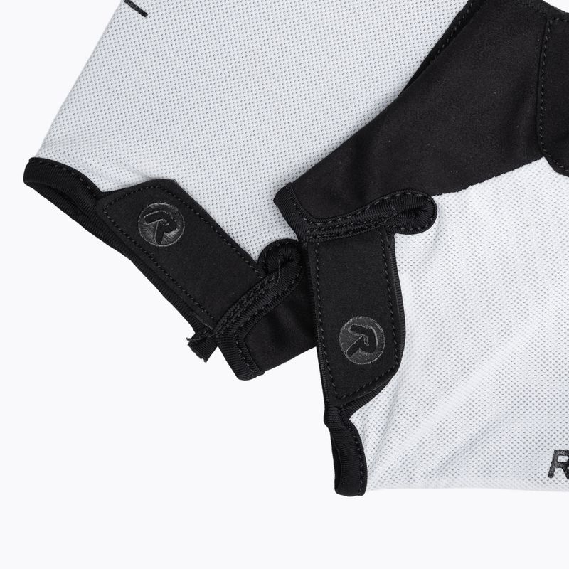 Rogelli Core biele pánske cyklistické rukavice 6