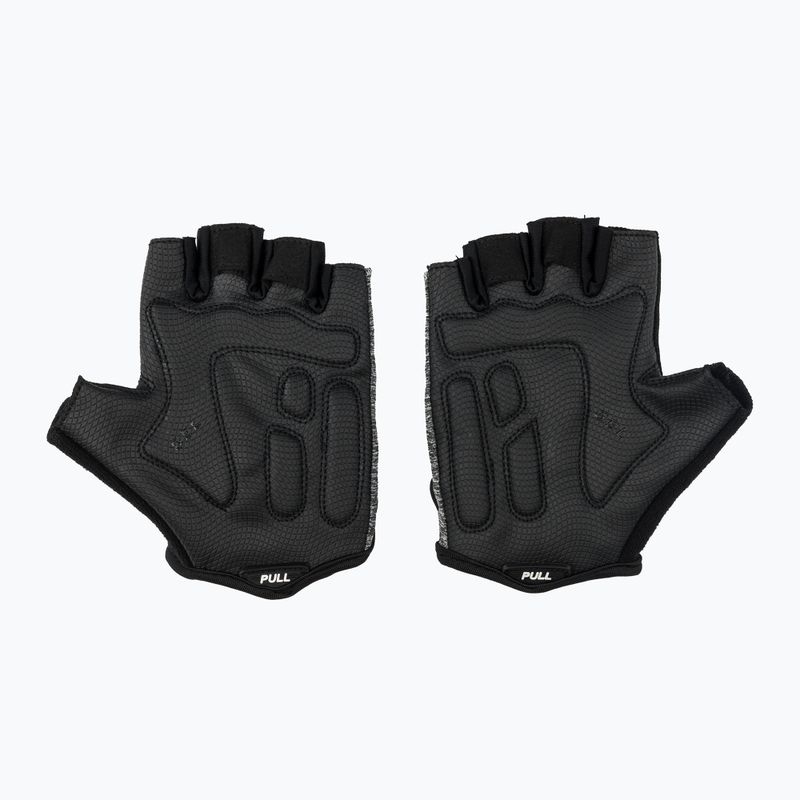 Dámske cyklistické rukavice Rogelli Essential W black/grey 3