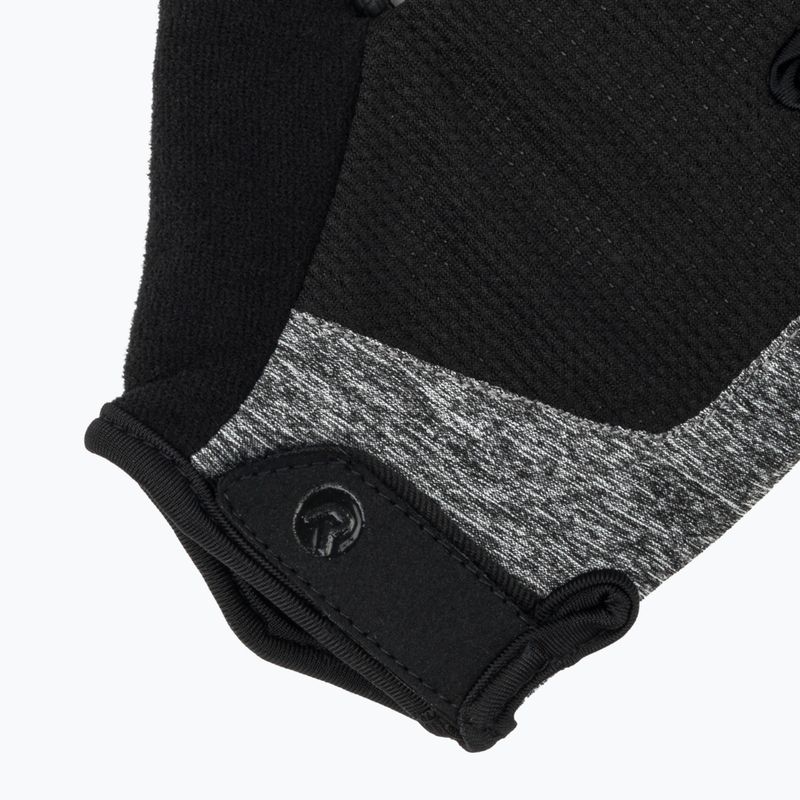 Dámske cyklistické rukavice Rogelli Essential W black/grey 4