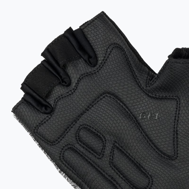 Dámske cyklistické rukavice Rogelli Essential W black/grey 6