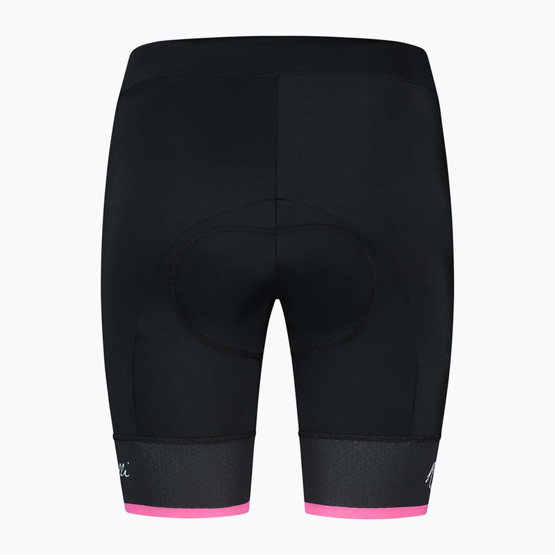 Dámske cyklistické šortky Rogelli Select II black/pink 4