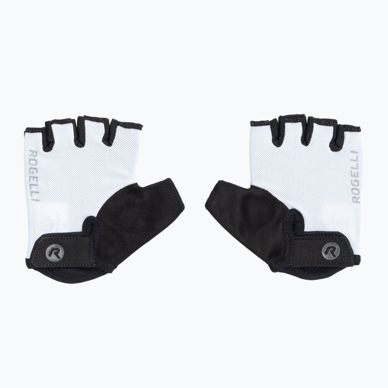 Dámske cyklistické rukavice Rogelli Core W white 2