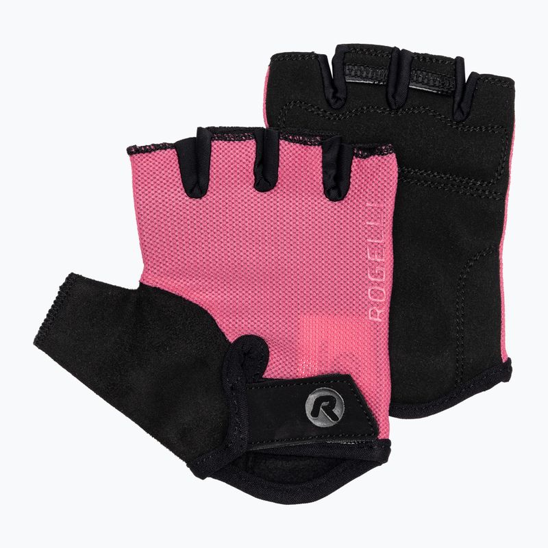 Cyklistické rukavice dámske  Rogelli Core pink