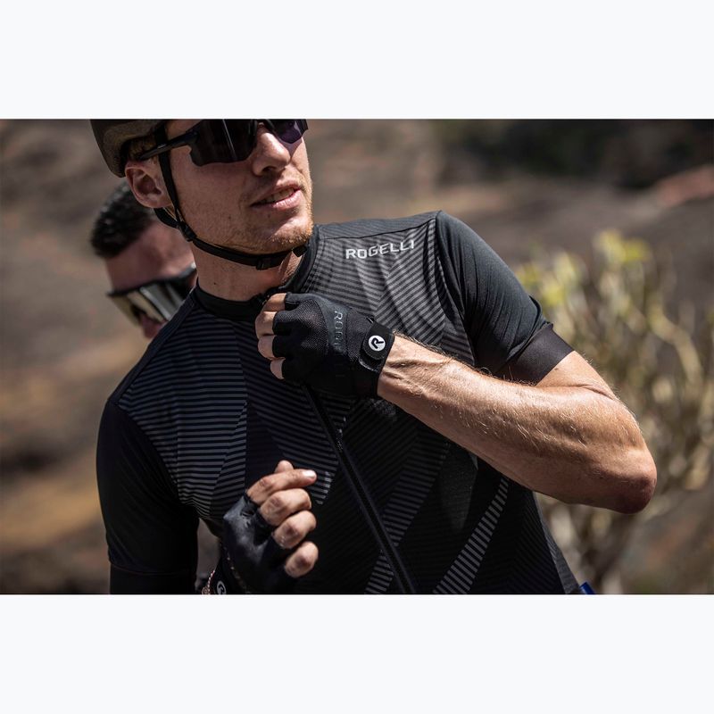 Cyklistické rukavice pánske  Arios II black 3