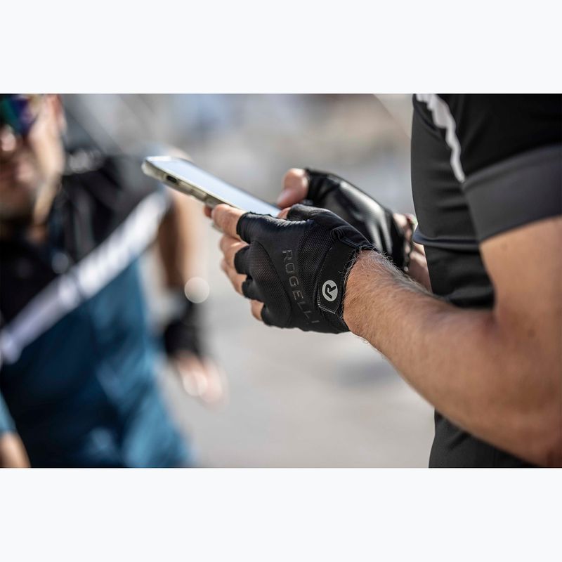 Cyklistické rukavice pánske  Arios II black 4