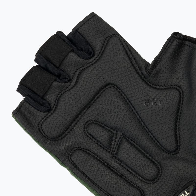Pánske cyklistické rukavice Rogelli Essential black/green 6