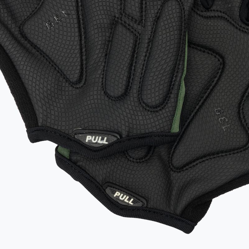 Pánske cyklistické rukavice Rogelli Essential black/green 7