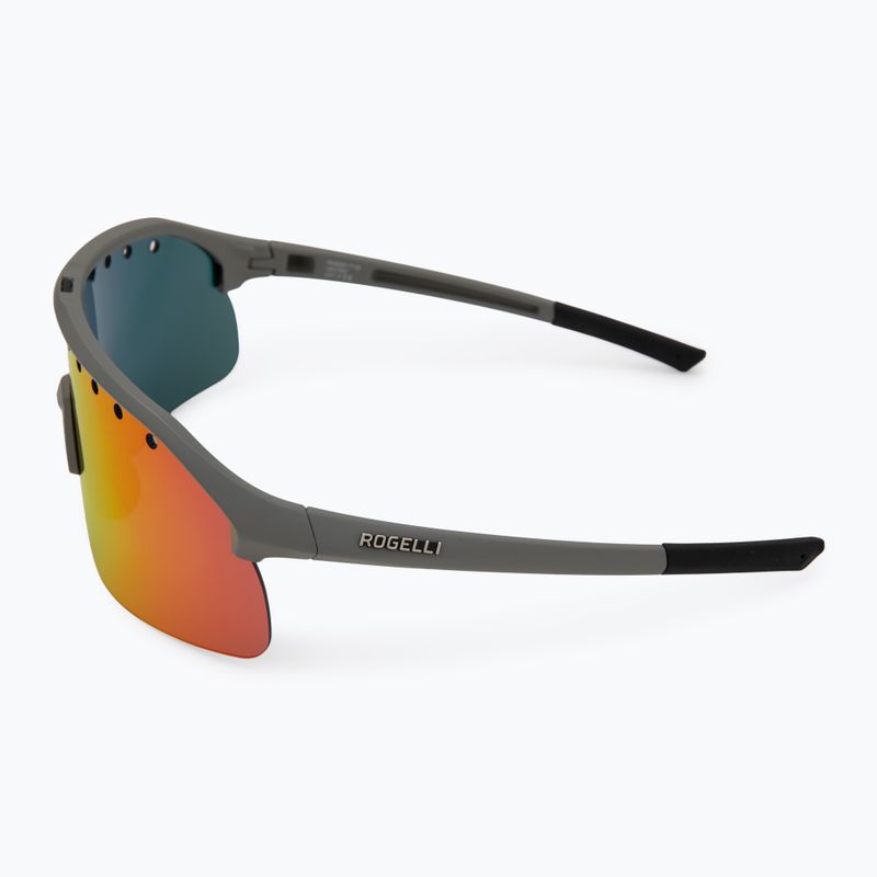 Slnečné okuliare Rogelli Ventro Polarized grey/bordeaux/red revo 5