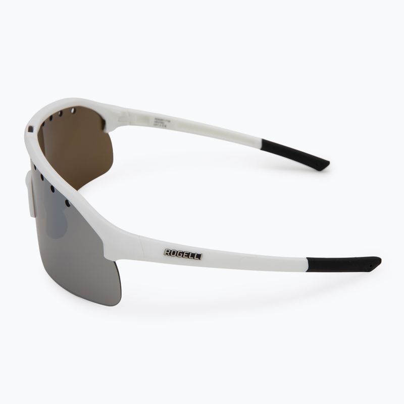 Slnečné okuliare Rogelli Ventro Polarized white/taupe/brown platinum revo 5