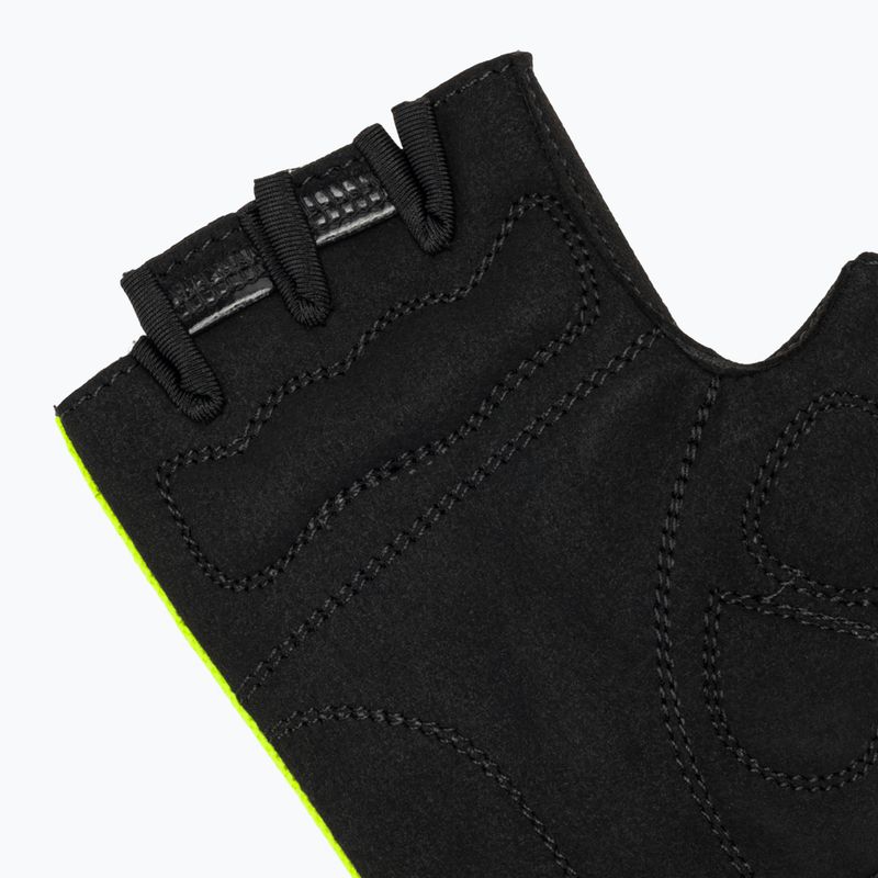 Detské cyklistické rukavice Rogelli Core Jr fluor yellow 6
