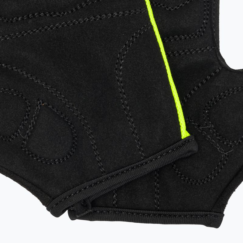 Detské cyklistické rukavice Rogelli Core Jr fluor yellow 7