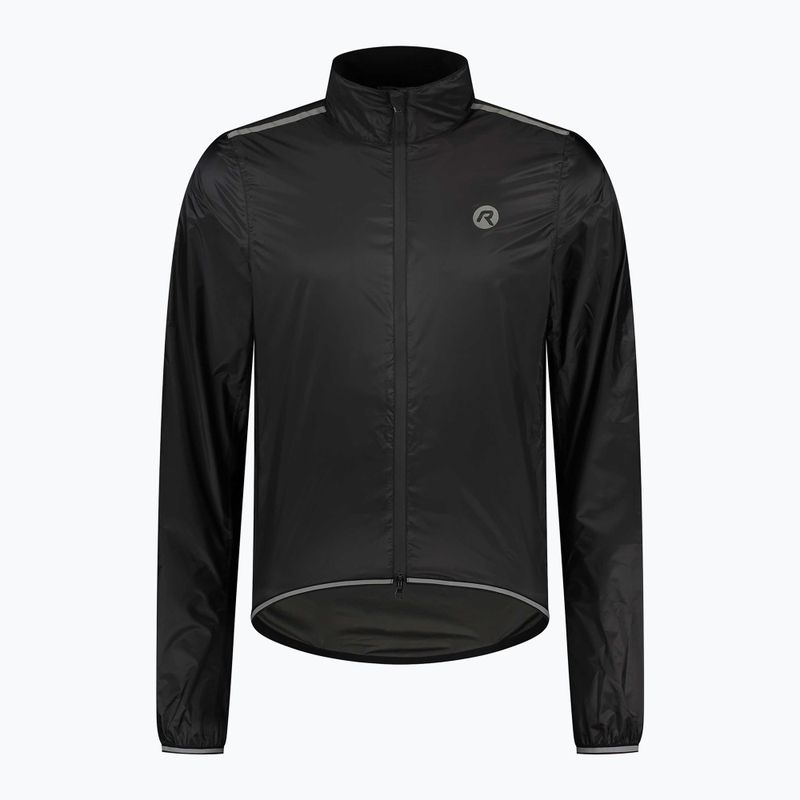 Pánska cyklistická bunda Rogelli Essential Rain black 3