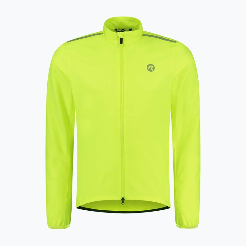 Pánska cyklistická bunda Rogelli Distance yellow 3