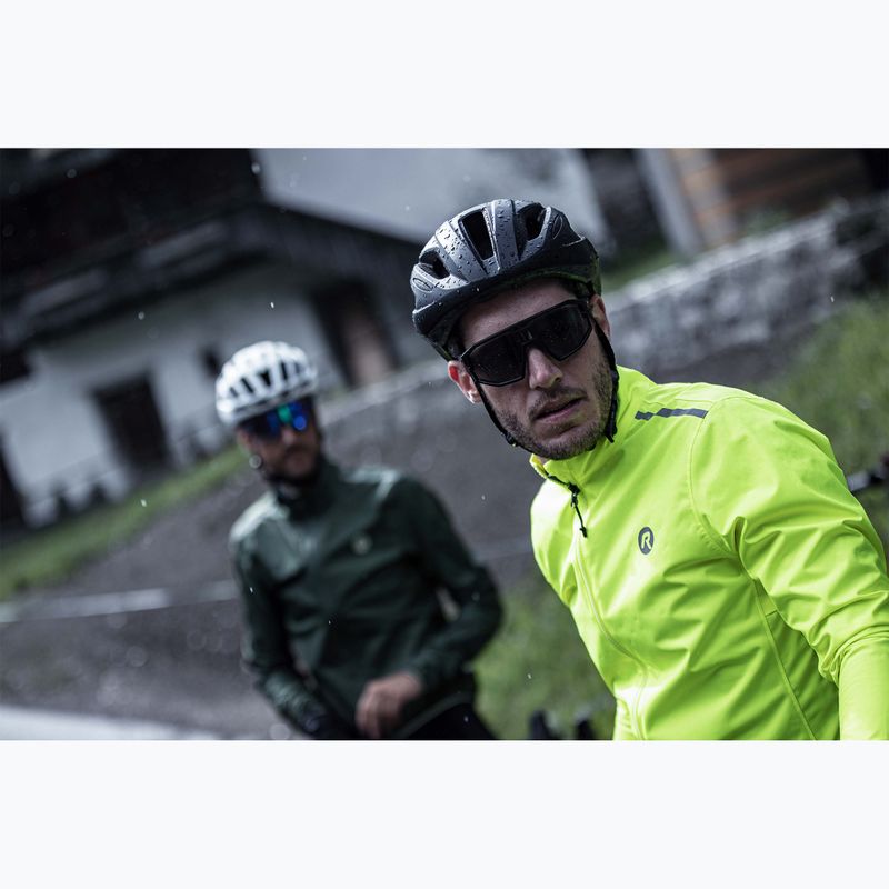Pánska cyklistická bunda Rogelli Distance yellow 5