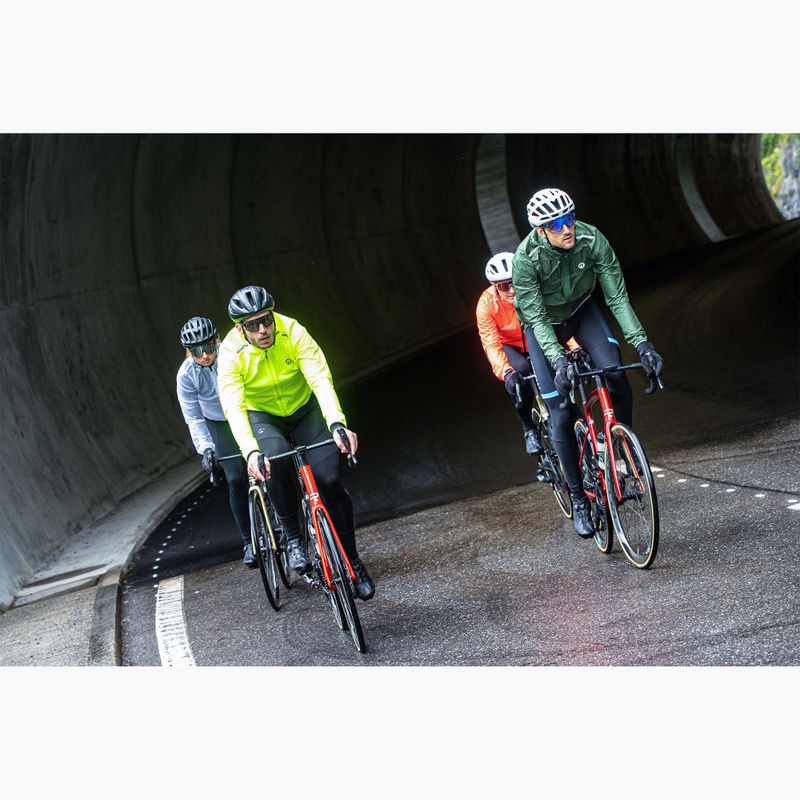 Pánska cyklistická bunda Rogelli Distance yellow 8