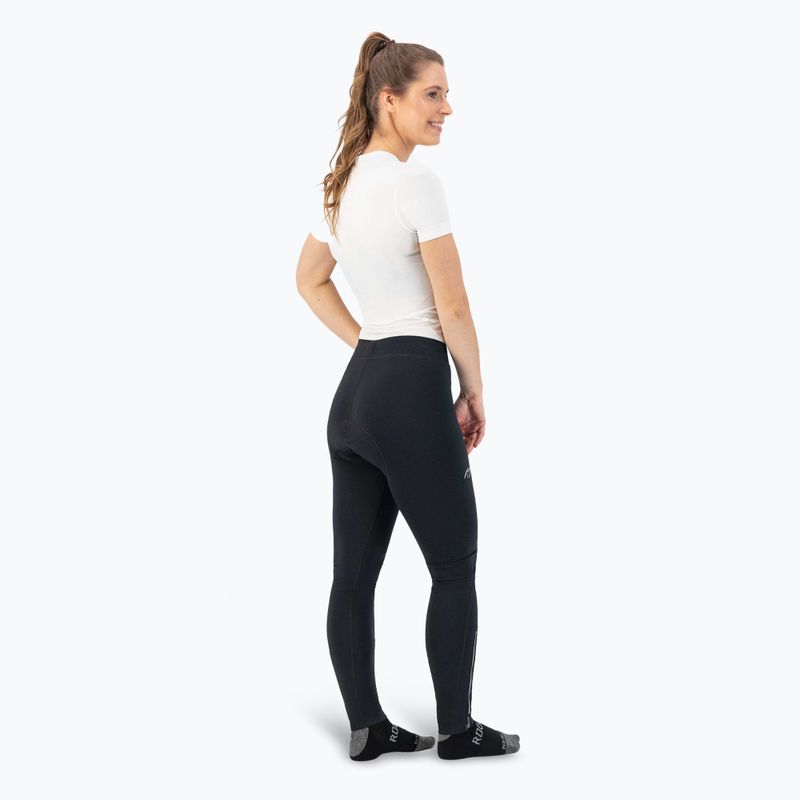 Dámske cyklistické nohavice Rogelli Core Tight black 3