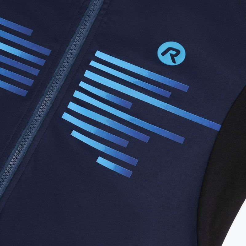 Pánska cyklistická bunda Rogelli Radius Winter Jacket blue 6