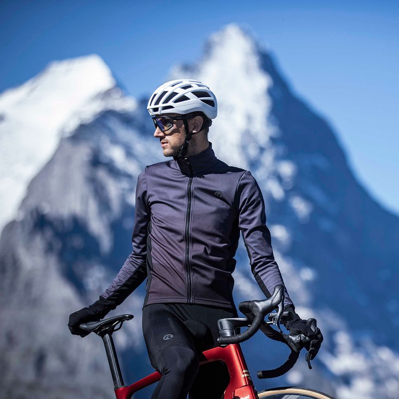 Pánska cyklistická bunda Rogelli Tarax Winter Jacket black 11