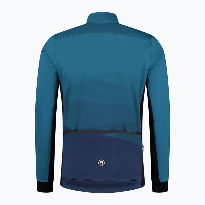 Pánska cyklistická bunda Rogelli Tarax Winter Jacket blue 5