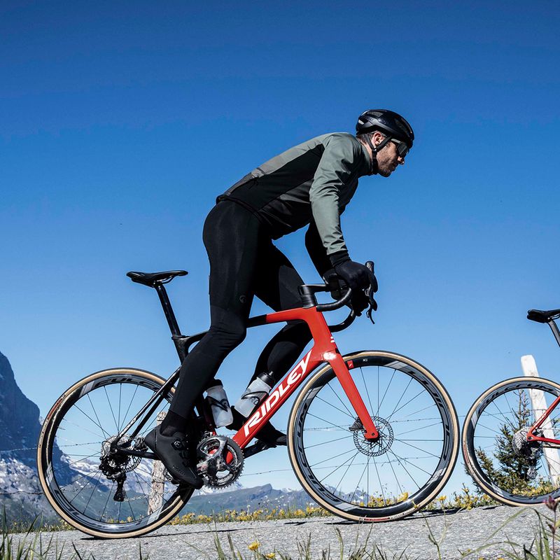 Pánska cyklistická bunda Rogelli Tarax Winter Jacket army green 10