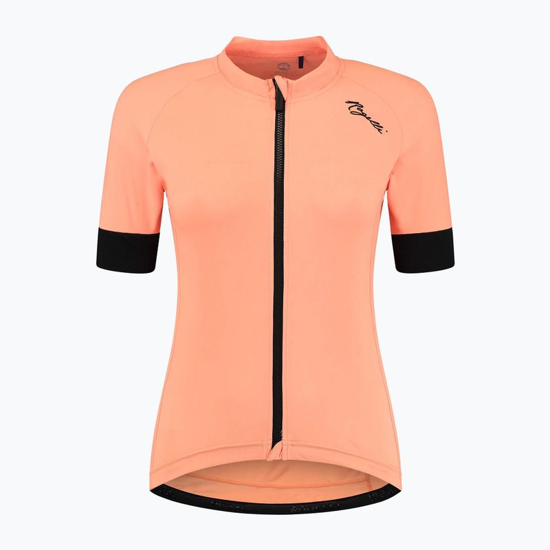 Dámsky cyklistický dres Rogelli Modesta coral/black 3