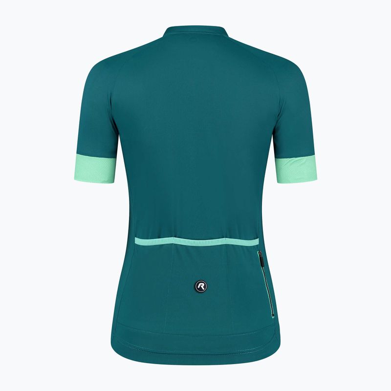 Dámsky cyklistický dres Rogelli Modesta green/turquoise 4