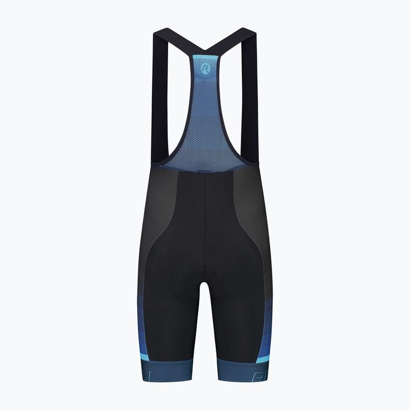 Cyklistické šortky pánske    Rogelli Hero II Bib Short blue/black 4