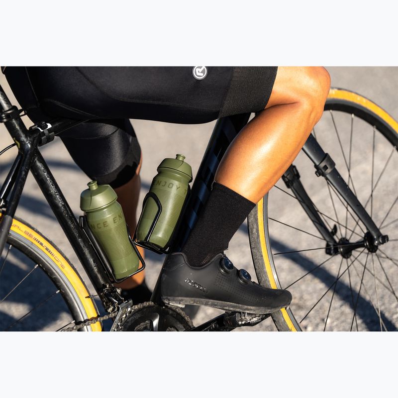 Rogelli Bio cyklistická fľaša Enjoy The Distance 500 ml army green 2