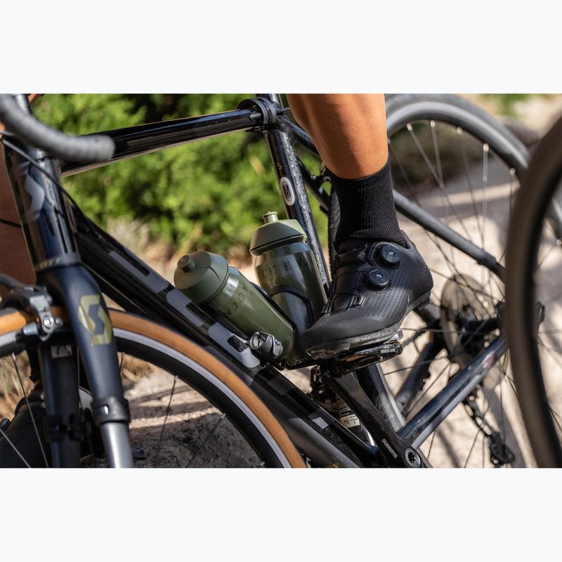 Rogelli Bio cyklistická fľaša Enjoy The Distance 500 ml army green 3