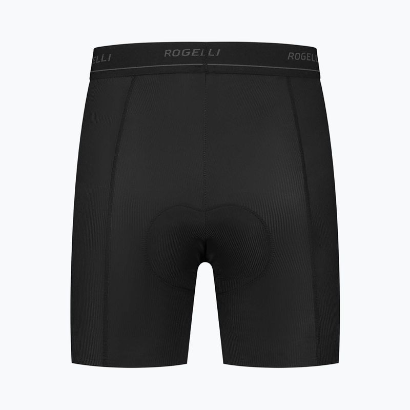 Pánske cyklistické boxerky Rogelli Prime Boxer čierne 2